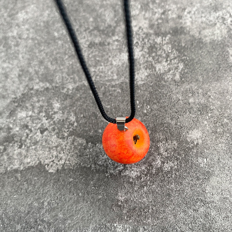 Handmade Apple Pendant (Free shipping)