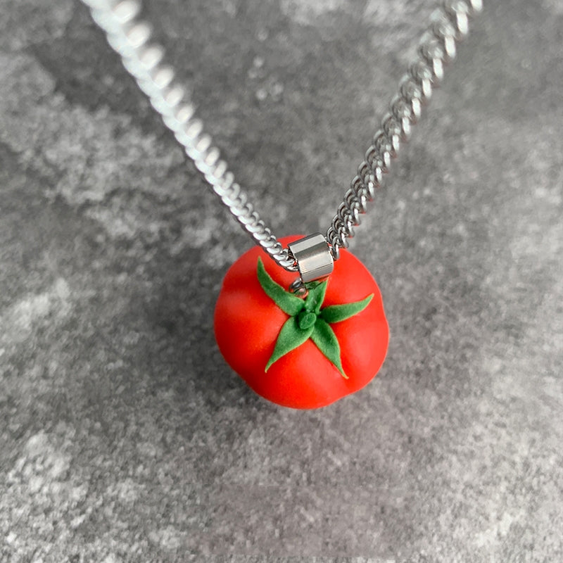 Handmade Tomato Pendant