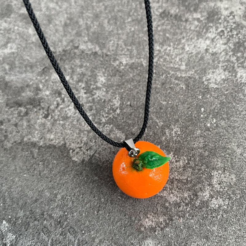 Handmade Orange Pendant