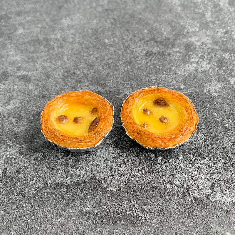 Handmade Eggtart Pendant